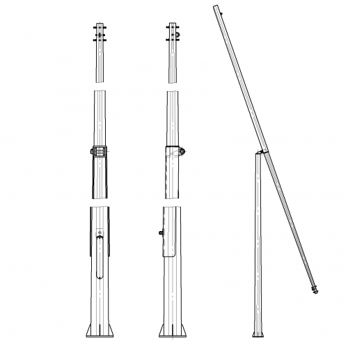 Опора освещения ОГККЗН-4,0